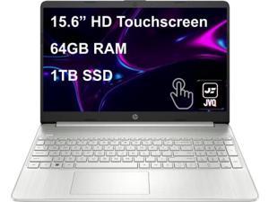 HP Pavilion Laptop 156 HD Touchscreen Intel Core i31115G4 up to 41 GHz Processor 64GB RAM 1TB SSD USBC HDMI Windows 11 Home Silver JVQ MP