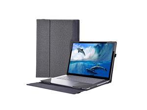 Honeymoon Case Cover for Lenovo Yoga 9iYoga 7i 156 Inch 2 in 1 LaptopNOT FIT Yoga 7  Slim 7PU Leather Folio Stand Protective Hard Shell Case AccessoriesLight Grey