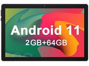 OUZRS Android Tablet 10 Inch, Android 12 Tablet with 8GB RAM 64GB ROM(1TB  Expand), Dual Camera, WiFi Tablet, Bluetooth, GMS Certified, Computer