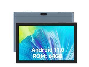 Android Tablet 10 Inch Tablet 64GB Storage Tablets Android 11 Tablet 512GB Expand 8MP Camera QuadCore Processor 2GB RAM WiFi 6000MAH Battery 101 IPS HD Touch Screen Google Tableta Blue Tab