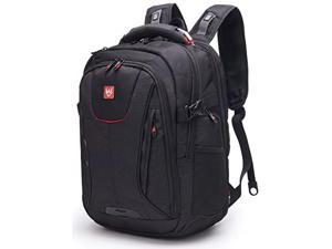 SwissGear Mini 1900 Scansmart Slim Version Laptop Backpack, Black, 16-Inch