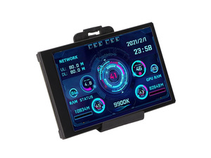 3.5 inch IPS USB Mini Screen AIDA64 PC CPU Data Monitor, Computer Temperature Display, PC Sensor Panel Display, Type C Sub Screen for Windows System 3.5 inch IPS USB Mini Screen AIDA64 PC CPU Data Monitor, Computer Temperature Display, PC Sensor Panel Display, Type C Sub Screen for Windows System