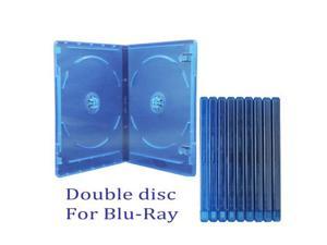 5Pcs Double Discs Standard Blu Ray Replacement Cases