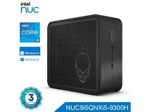 Intel NUC 9 NUC9i5QNX Ghost Skull Canyon Core i59300H UHD Graphics 630 Windows10 4K Thunderbolt 3 Micro ATX Gaming Desktop PC Barebone
