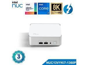NeweggBusiness - Intel NUC 13 Pro White Vivid Canyon NUC13VYKi7