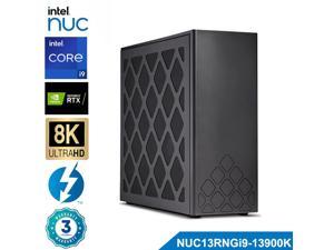 Intel NUC  Gaming desktop  Core i913900K Processor36M Cache up to 58 GHz  RTX 3060 FE Card  64GB DDR5 4800MHz  2TB M2 NVMe  750W 80PLUS  Windows 11 home  WIFI  Gaming PC