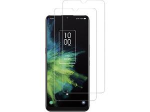 VIESUP for Alcatel TCL 4X 5G T601DL Screen Protector 2 Pack HD Clear AntiScratch BubbkeFree Easy Installation Tempered Glass Film for Alcatel TCL 4X 5G T601DL Welcome to consult