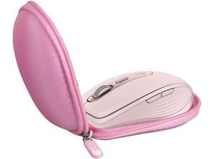 Hermitshell Hard Travel Case for Logitech MX Anywhere 1 2 3 Gen 2S Wireless Mobile Mouse Pink