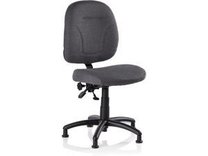 Reliable SewErgo 200SE Ergonomic Task Chair with Adjustable Back Sewing Chair Cloth Covered Backrest Height Adjustment Contoured Cushion Waterfall Seat Edge 250 lb Weight Capacity MADE IN CANADA