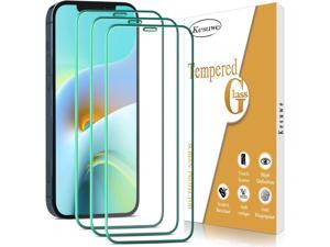 3 Pack Kesuwe Screen Protector for Apple iPhone 12 Mini Tempered Glass 9H Hardness AntiScratch Easy to Install 54inch