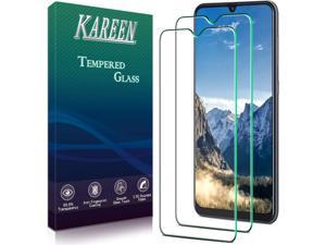 2 Pack KAREEN Screen Protector for Samsung Galaxy A50 A30 A30s A50s M31 Tempered Glass Anti Scratch Bubble Free 9H Hardness Case Friendly