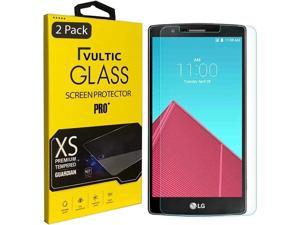 Vultic 2 Pack Screen Protector for LG G4 Case Friendly Tempered Glass Film Cover