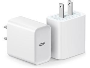 iPhone 14 Charger Block 2 Pack 20W USB C Wall Charger PD Adapter Compatible with iPhone 1414 Pro14 Pro Max14 Plus131211Xs MaxXRXSE iPad ProMini Galaxy Google Pixel 543 and More
