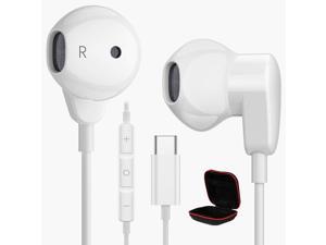 USB C Headphones for Galaxy A54 A53 A35 ACAGET USB C Earphones with Microphone Android Wired Earbuds DAC Noise Canceling Headset for Samsung S23 S22 S21 Plus S20 FE Oneplus 11 9 10 Pro Pixel 7 Pro 6A