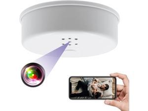 WiFi Hidden Camera Smoke Detector HD 1080P Spy Camera for Home Office Security Surveillance Camera Wireless Mini Security Spy Nanny Camera with Remote ViewNight VisionMotion Detection No Audio