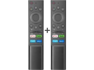 Pack of 2 Universal Remote for SamsungSmartTV Upgraded ReplacementRemote BN5901312A with 4 HotKeys Compatible with Samsung Frame Crystal QLED UHD HDR FHD Curved 4K 8K Smart TVs