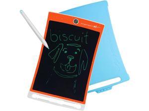 Boogie Board Jot Kids Authentic Drawing Tablet for Kids Drawing Pad Alternative to Coloring Books Mess Free Coloring Kids Toys for Travel LCD Writing Tablet for Kids Gifts for 4 Orange
