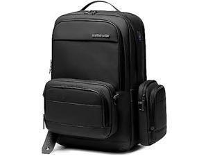 Modoker Waxed Canvas Backpack, Leather Rucksack Knapsack for Men Woman  Satchel Backpack, Vintage Travel Laptop Backpack 15.6 Inch Retro Flap  Backpacks