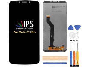 Compatible with Moto E5 Plus Screen Replacement for Motorola Moto E5 Plus XT19241 XT19242345789 LCD Display Touch Screen Digitizer Assembly Partswith ToolsBlack