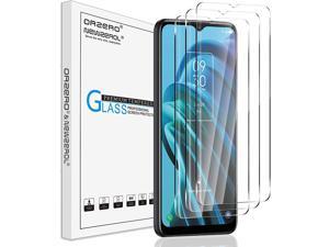 3 Pack Orzero Compatible for TCL 30 XE 5G Tempered Glass Screen Protector 25D Arc Edges 9H High Definition AntiScratch BubbleFree Lifetime Replacement