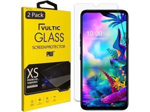 Vultic 2 Pack Screen Protector for LG G8X ThinQ  V50S ThinQ Case Friendly Tempered Glass Film Cover