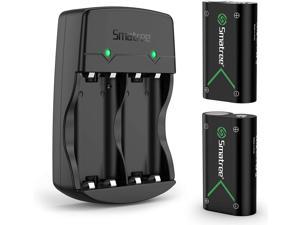 Smatree Rechargeable Battery Compatible for Xbox OneXbox Series SXbox Series XXbox One SXbox One XXbox One Elite Wireless Controller 2 x 2000mAh Batteries with Charger