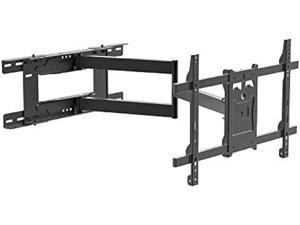 Mount Plus MPL36600 Long Arm Full Motion TV Wall Bracket with 36 inch Extension Articulating Arm  Fits Screen Sizes 32 to 70 Inch  VESA 600x400mm Compatible  Holds up to 99 LBS