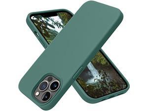 OTOFLY Designed for iPhone 13 Pro Max Phone Case Silicone Shockproof Slim Thin Phone Case for iPhone 13 ProMax Case 67 inch Midnight Green