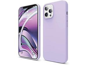 elago Compatible with iPhone 12 Pro Max Case Liquid Silicone Case for iPhone 12 Pro Max 67 Inch Purple  Full Body Protection Screen  Camera Protection