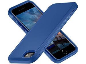 AOPRE iPhone 7 CaseiPhone 8 CaseiPhone SE 2020 Case Protective HeavyDuty Dual Layer NonSlip Phone Case47 inch Blue