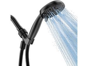 Aquabliss Theraspa Hand Shower - 6 Mode Massage Shower Head with Hose High