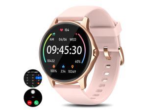 Fitpolo Smart Watch with Bluetooth Call 128 Smartwatch IP68 Waterproof Fitness Tracker Watch with Blood Oxygen Monitor LW51Pink  OEM
