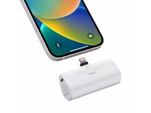 iWALK Small Portable Charger 4500mAh UltraCompact Power Bank Cute Battery Pack Compatible with iPhone 1414 Pro Max1313 Pro Max1212 Pro Max11 ProXS MaxXRX876Plus Airpods and MoreWhite