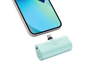 iWALK Small Portable Charger 4500mAh UltraCompact Power Bank Cute Battery Pack Compatible with iPhone 1414 Pro Max1313 Pro Max1212 Pro Max11 ProXS MaxXRX876Plus Airpods and More Green