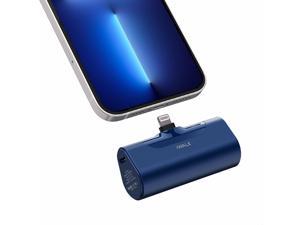 iWALK Small Portable Charger 4500mAh UltraCompact Power Bank Cute Battery Pack Compatible with iPhone 1414 Pro Max1313 Pro Max1212 Pro Max11 ProXS MaxXRX876Plus Airpods and MoreBlue