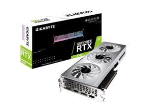 GIGABYTE GeForce RTX 3060 VISION OC 12G Graphics Card 3 x WINDFORCE Fans 12GB 192bit GDDR6 GVN3060VISION OC12GD Video Card