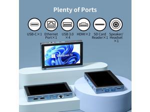 NeweggBusiness - HIGOLEPC Mini PC Windows 11 PRO,Intel Celeron