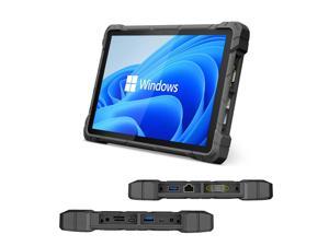 HIGOLEPC Rugged Windows Tablet 101 Sunlight Readable Windows 10 Pro 4G LTE GPS Intel QuadCore 8GB RAM128 GB ROM IP67 Waterproof