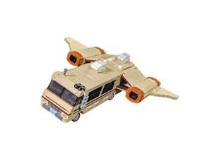 Eagle 5 Flying Spacecraft  Motorhome with Space Engines Wings from Movie Spaceballs 1235 Pieces 100 Compatible with LEGO Brand New and High Quality
