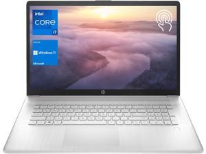 HP 17.3" HD+ Touchscreen Laptop, Intel Core i7-1355U,intel Iris Xe Graphics, Backlit Fingerprint Reader Wi-Fi 6 and Bluetooth 5.2, Windows 11 Pro 64 GB RAM,2 TB SSD Silver