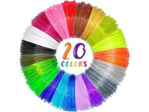 BBLIFE 22 Colors 1.75mm ABS 3D Printer/Pen Filament Refill, Each Color  3.5M, Total 77m ABS Printing Filament Sample Pack, Widely Support for All