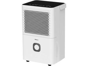 30 Pints Dehumidifier for Home and Basements 1500 SqFt Dehumidifier with Drain Hose Auto or Manual Drainage Auto Defrost Quietly Remove Moisture Activated Carbon Filter 24HR Timer
