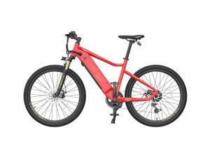 HIMO C26 Electric Bike Red Color Max Battery Range up to 100 KM 48V 10Ah Removable Battery Shimano 7Speed 07 level pedal assist Large Multifunction LCD Display