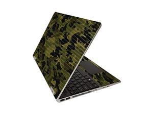 MIGHTY SKINS MightySkins Carbon Fiber Skin for HP Pavilion x360 15 2020  Green Camouflage  Protective Durable Textured Carbon Fiber Finish  Easy to Apply  Made in The USA