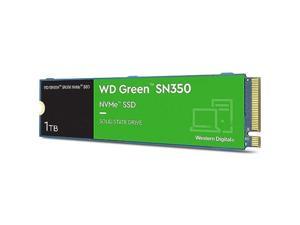 Western Digital 1TB WD Green SN350 NVMe Internal SSD Solid State Drive  Gen3 PCIe QLC M2 2280 Up to 3200 MBs  WDS100T3G0C