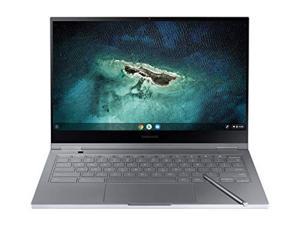 SAMSUNG 133 Galaxy Chromebook Laptop Computer w 256GB Storage 8GB RAM 4K AMOLED Touchscreen Display Ultra Slim Design Chrome OS WiFi 6 Mercury Gray