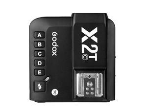 Godox X2TC TTL Wireless Flash Trigger with Bluetooth Connection for Canon 24G HSS 18000sTCM Function5 Separate Group Buttons  Quick Lock HotShoe LCD Display