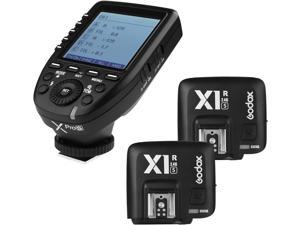 Godox XproC 24G X System TTL Wireless Flash Trigger Transmitter  2  X1RC Controller Receiver Compatible for Canon Flash