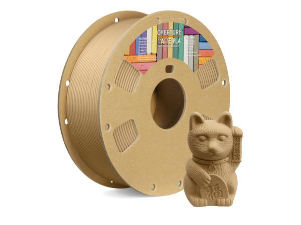 Overture OVERTURE PLA Plus (PLA+) Filament 1.75mm PLA Professional  Toughness Enhanced PLA Roll, Cardboard Spool, Premium PLA 2kg(4.4lbs)