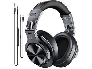 OneOdio A70 Bluetooth Over Ear Headphones Studio Headphones with Shareport Wired and Wireless Professional Monitor Recording Headphones with Additional 63mm 98ft Cable and 35mm 39ft Cable